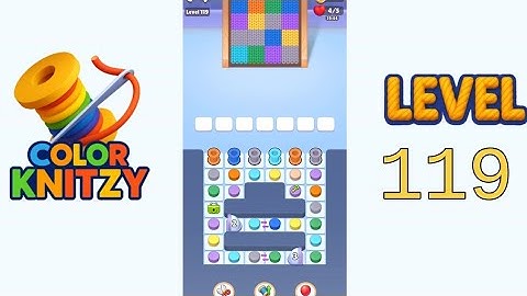 Color Knitzy Level 119 Walkthrough