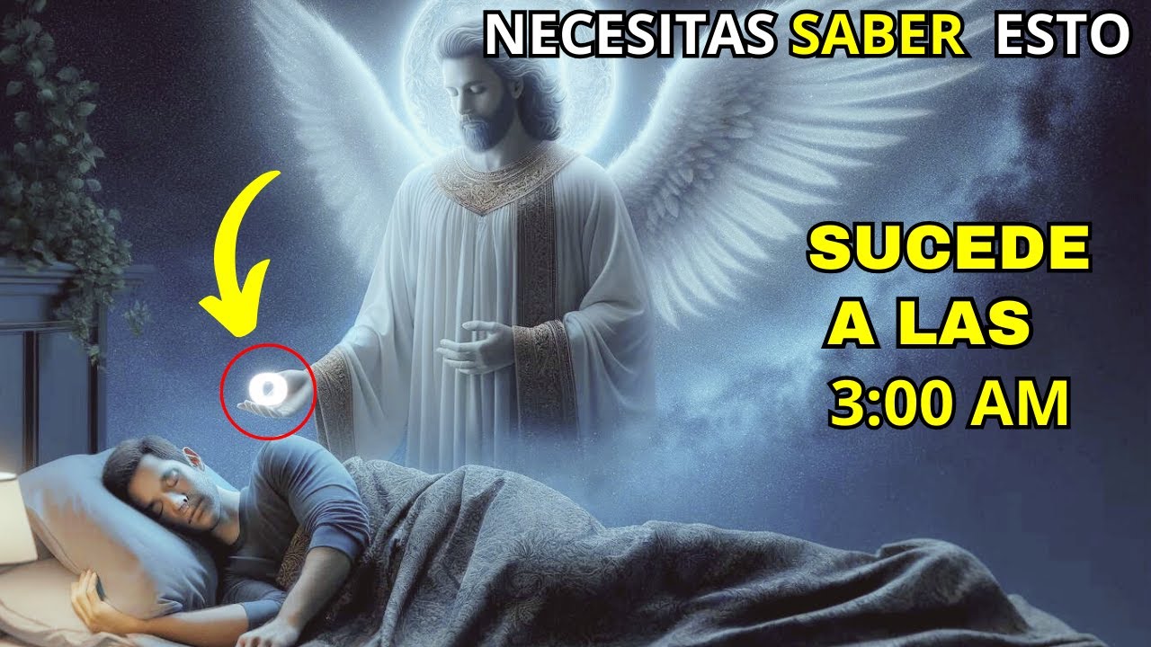 Por esto DIOS te DESPIERTA a las 3 A.M. | Te CUENTO EL SECRETO| Como ...
