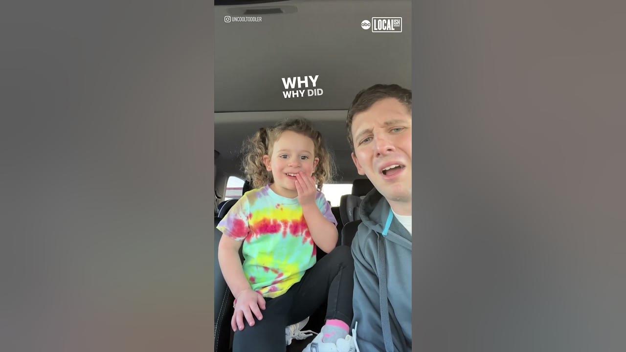 Little girl has priceless reaction to her dad's shaved beard YouTube