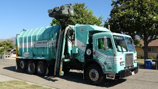 Ex Consolidated Disposal Peterbilt 320 Amrep Octo Garbage Truck