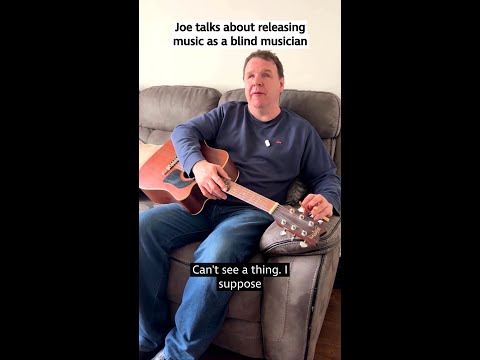 What it's like to be a blind independent artist