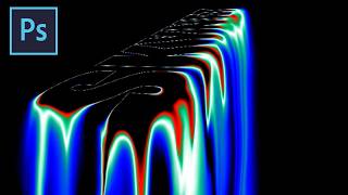 Liquid Melt Effect in Photoshop 🔥 | Trippy RGB Drip Effect Tutorial | Glitch Art Design #photoshop