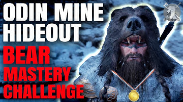 Odin Mine Hideout Bear Mastery Challenge - How to get Gold Medal (Assassin
