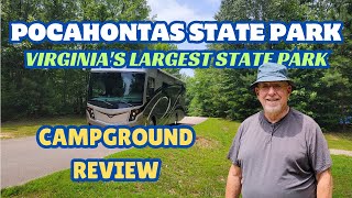 Pocahontas State Park, Campground Review, Chesterfield, Virginia