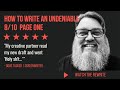 How to write an undeniable 810 screenplay  screenwriting tips