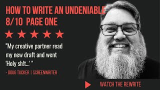 How to Write an Undeniable 8\/10 Screenplay - Screenwriting Tips