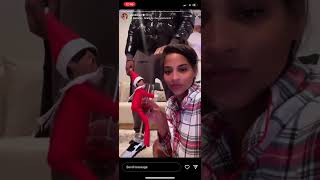 Ashley Diaz from LHHNY S8 IG Stories December 24-25, 2022