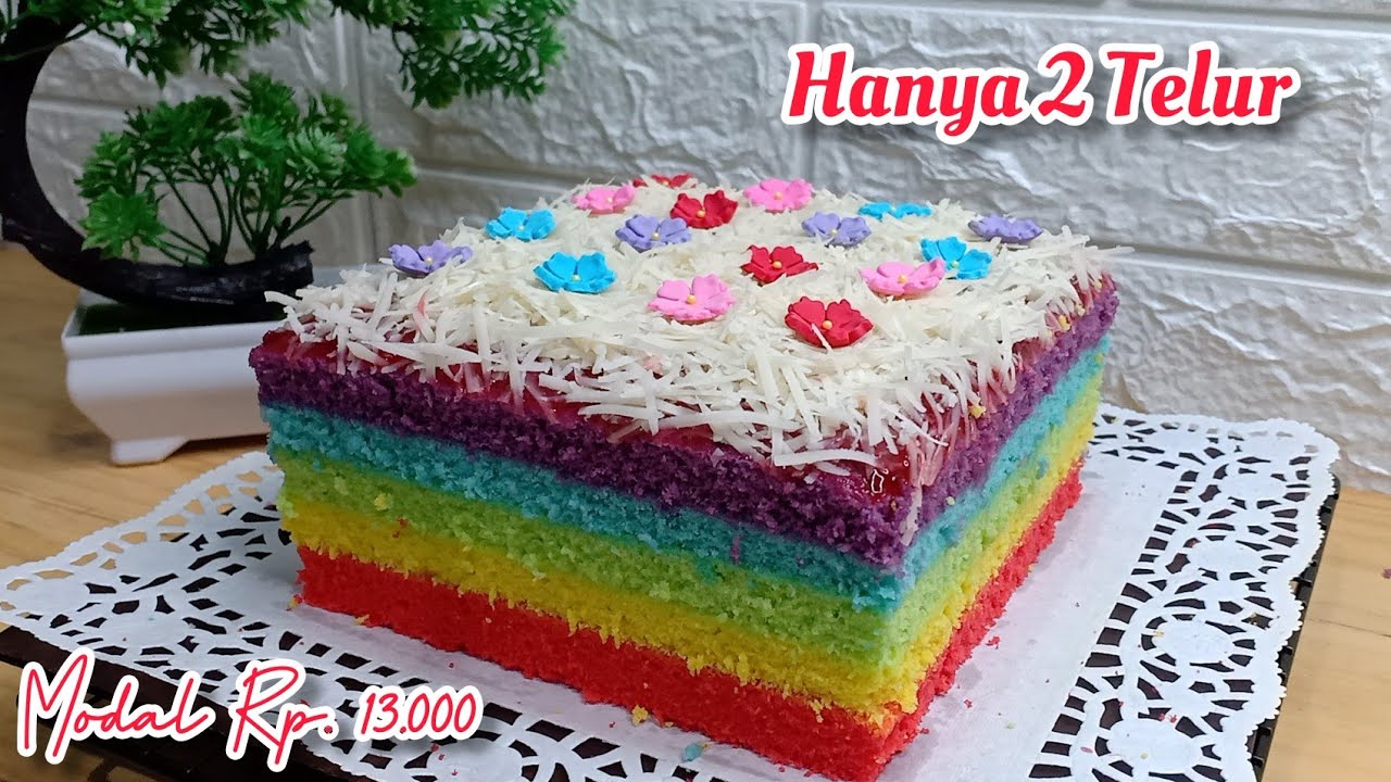 EKONOMIS CANTIK ENAK LEMBUT MENGGAMBARKAN BOLU SATU INI