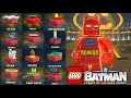 All 14 Main Story Red Brick Locations - LEGO Batman Legacy of The Dark Knight