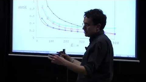 Large Matrices beyond Singular Value Decomposition, by Andrea Montanari Phd. Stanford  03 22, 2010