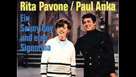 Rita  Pavone  & Paul  Anka - Kiddy Kiddy Kiss Me