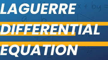 Understanding and Solving Laguerre Differential Equations |Ayaz Ali Official|