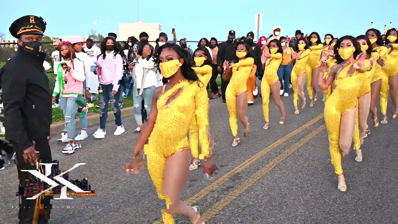 Alabama State University ft. the Sensational Stingettes - Marching Out - 2021