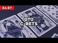 Gto cbetting in 2024  red chip poker