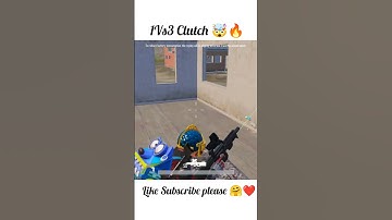 bgmi 1Vs3 Clutch Shorts Video 😳🔥 #bgmi #pubgmobile #shortvideo #viralshort #shorts