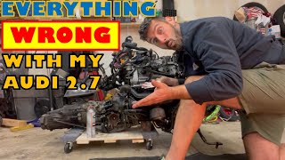 EVERYTHING Wrong With My Twin Turbo Audi 2.7 BEL Engine