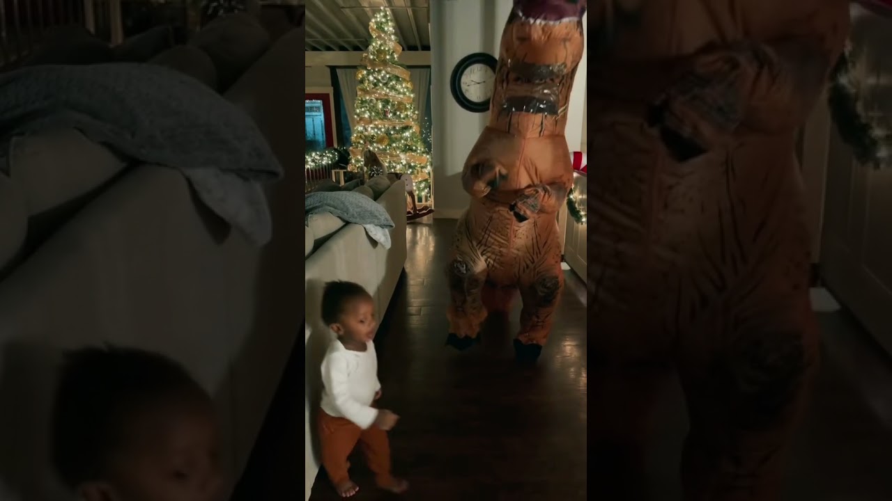 Dressing up as a dinosaur for our toddler! #toddler #familyvlog #famikygoals #wholesome #dinosaur