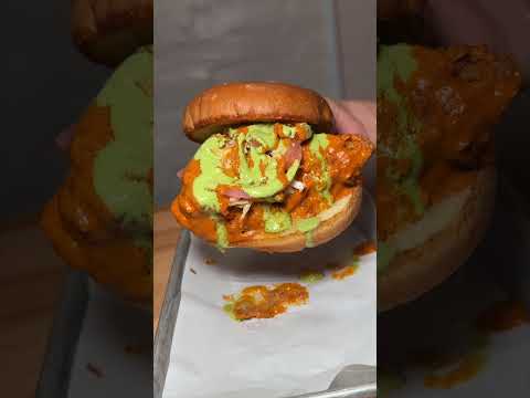 The PAKISTANI / AMERICAN FUSION HOT CHICKEN from Namkeen in NYC & NJ is incredible! ๐ฅ๐#DEVOURPOWER