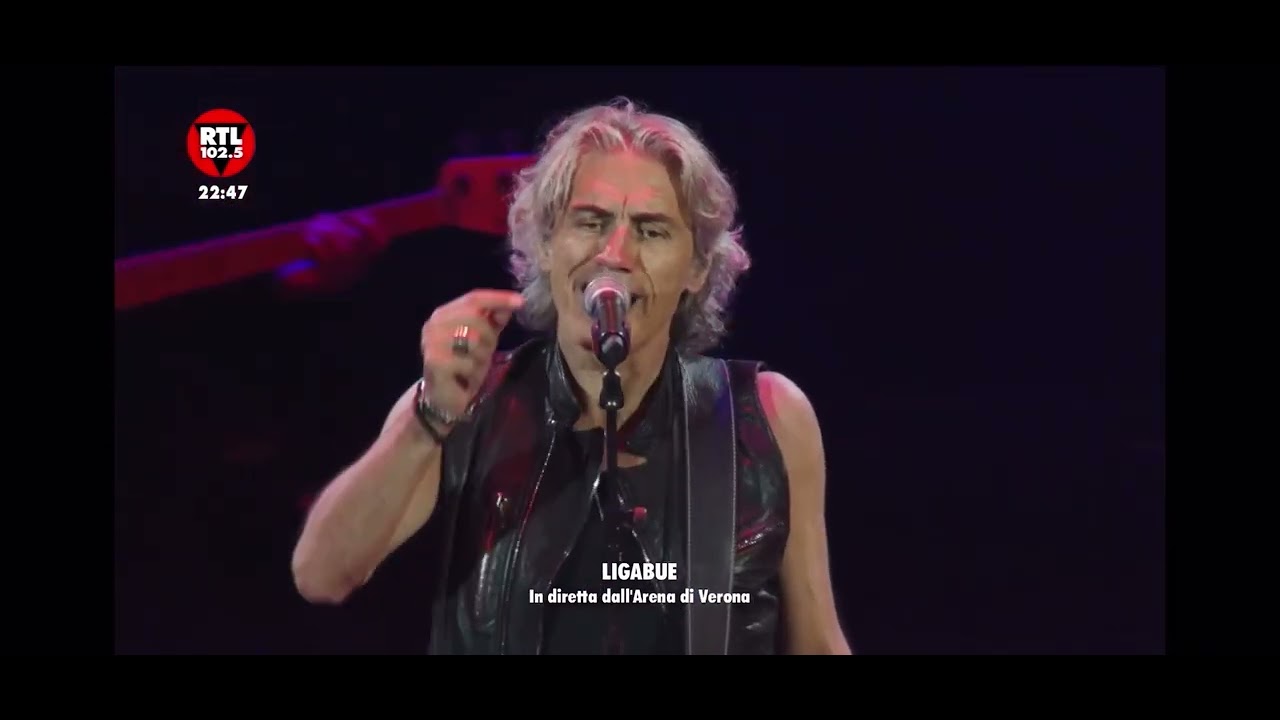 Tra palco e realtà - Ligabue @ Arena di Verona 06/10/22 diretta RTL 102.5