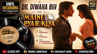 Dil Deewana | Maine Pyar Kiya (1989) | LP Record Audio | Raamlaxman | Lata Mangeshkar