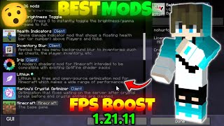 Best Fps Boost Mods For Mojo Launcher 1.21.11 Best Pvp & Survival Mods