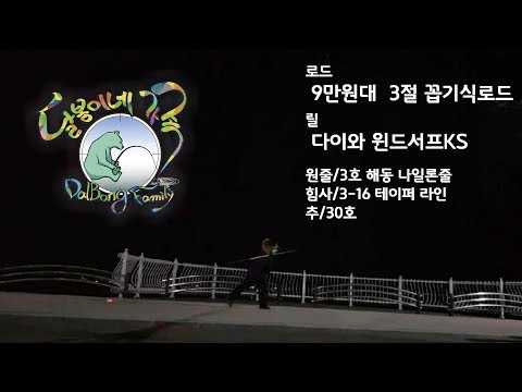 원투낚시 캐스팅연습 ㅡ 다시 시작한 <strong>달밤에</strong> 체조