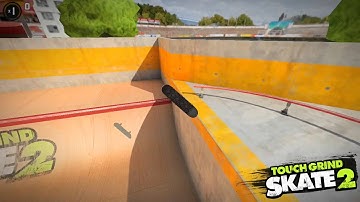 Touchgrind Skate 2: Touchgrind 2: Big spin boardslide