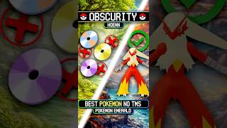 The BEST Pokemon Without TMs in Pokemon Emerald