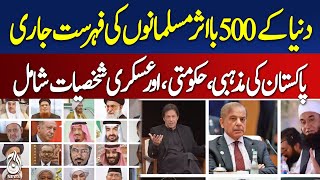 List of 500 Most Influential Muslims Including Pakistan’s Religious Government and Military Figures
