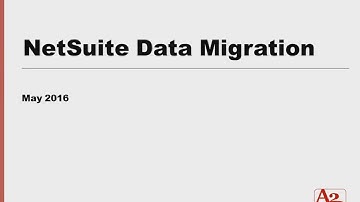 #41 | NetSuite Data Migration Process