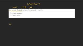 Information Identifying Causes and Effects Question 4 News