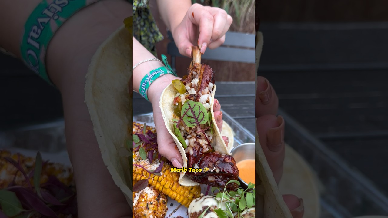 MCRIB TACO AND THE BEST WINGS IN LONDON!? #foodie #london #shorts #foodreview #friedchicken