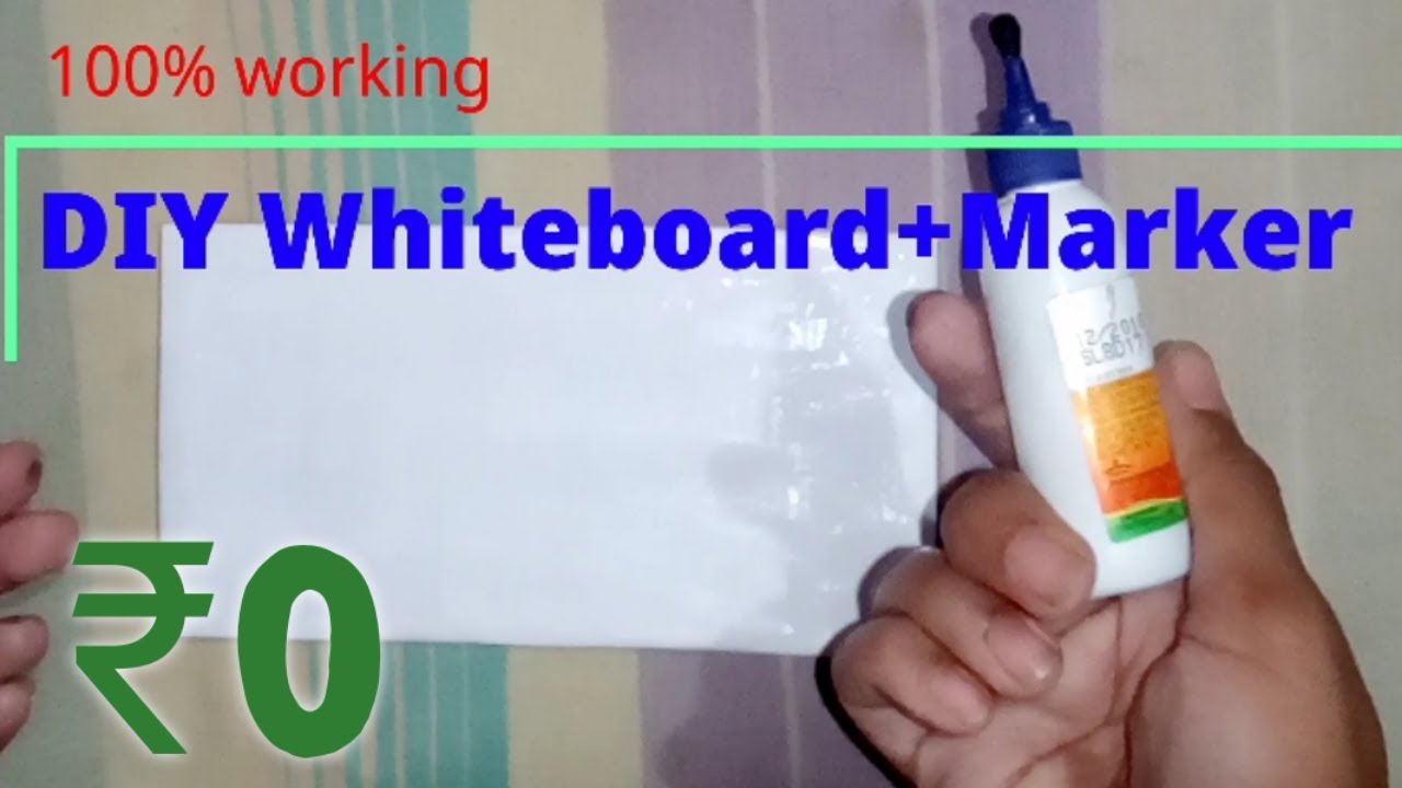 DIY Whiteboard Marker, How to make Whiteboard Marker at home easy