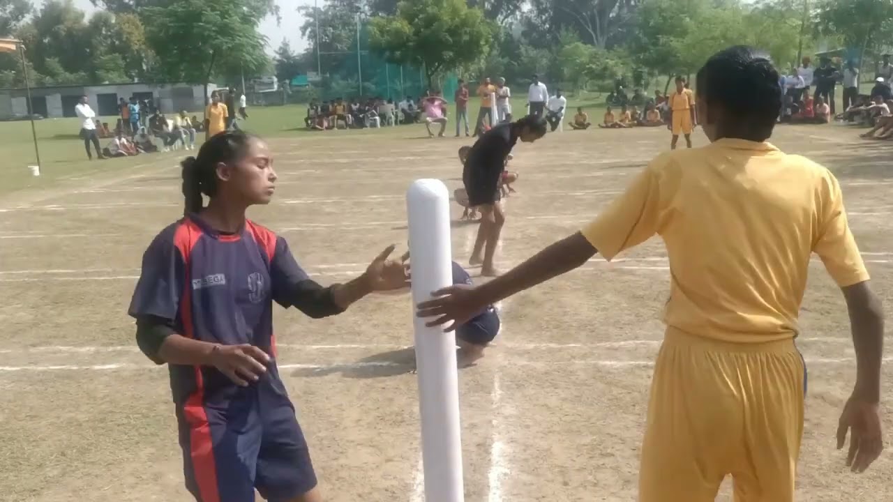 kho kho match patiala vs sangrur undar 14 girl' final match