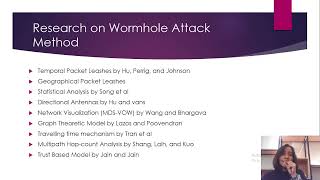 Information Presentation : Network Security and Attack Defense on Wireless Sensor Network Update
