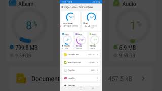 Video describes file permissions of "Storage space & Disk analyzer" application screenshot 4