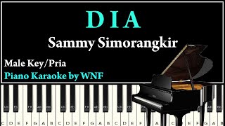 Sammy Simorangkir - Dia Piano Karaoke Versi Pria