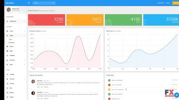 Kite - Material Admin Dashboard Template + Bonus TMT | Free Template