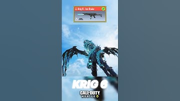 KRIG 6 - ICE DRAKE is Back in CODM💀