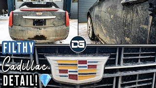 Deep Cleaning a FILTHY Cadillac XTS! | The Detail Geek screenshot 5