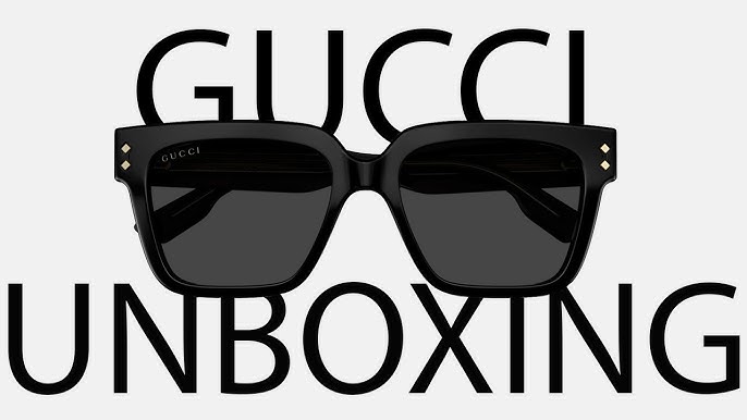 Gucci Black Cat-eye Sunglasses Unboxing + Review 