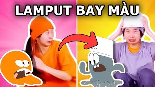 LAMPUT Bay Màu, Trà Trộn Vào Phe Địch | Bắt Chước Hoạt Hình Lamput Hài Hước | Woa Parody Vietnam