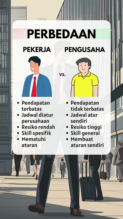Mindset pekerja vs pengusaha