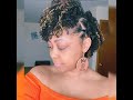 Wash & Go with Temporary Highlights ft. ORS Curls Unleashed Color Blast