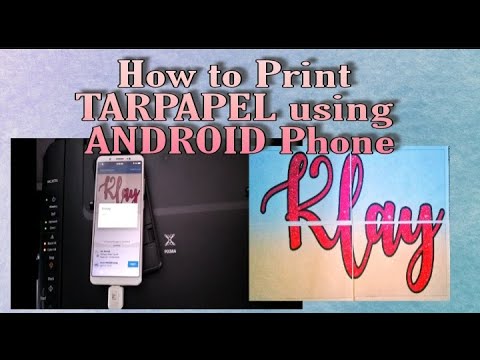 CANON PRINTER MG3070S|HOW TO PRINT TARPAPEL USING ANDROID MOBILE|2021