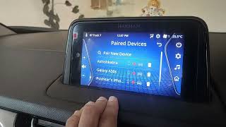 TATA NEXON Bluetooth pairing screenshot 2
