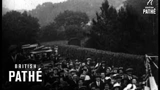 Lloyd George Welcome Home At Cricieth Attends Church Service (1910-1919)