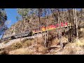 Railfanning Fiestas Patrias-2019/Trenes FCCA Turístico y de carga bajando pendiente de 4%