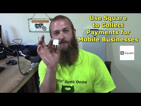 Using Square with a Mobile Business by @Gettin' Junk Done