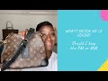 What’s in my bag? LV Odeon PM vs MM